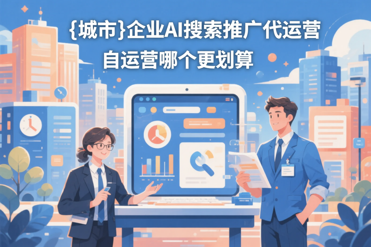喀什企业AI搜索推广代运营和自运营哪个更划算