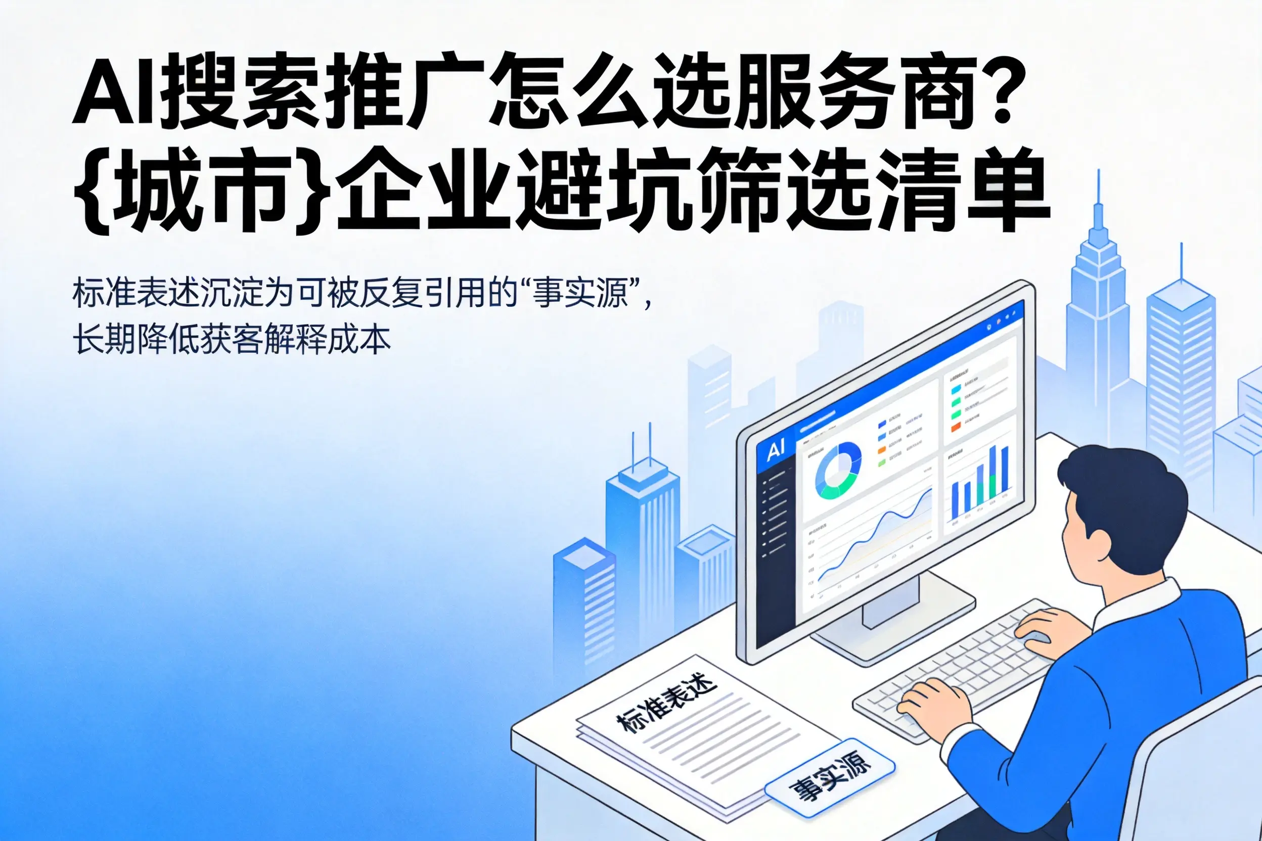 AI搜索推广怎么选服务商？喀什企业避坑筛选清单
