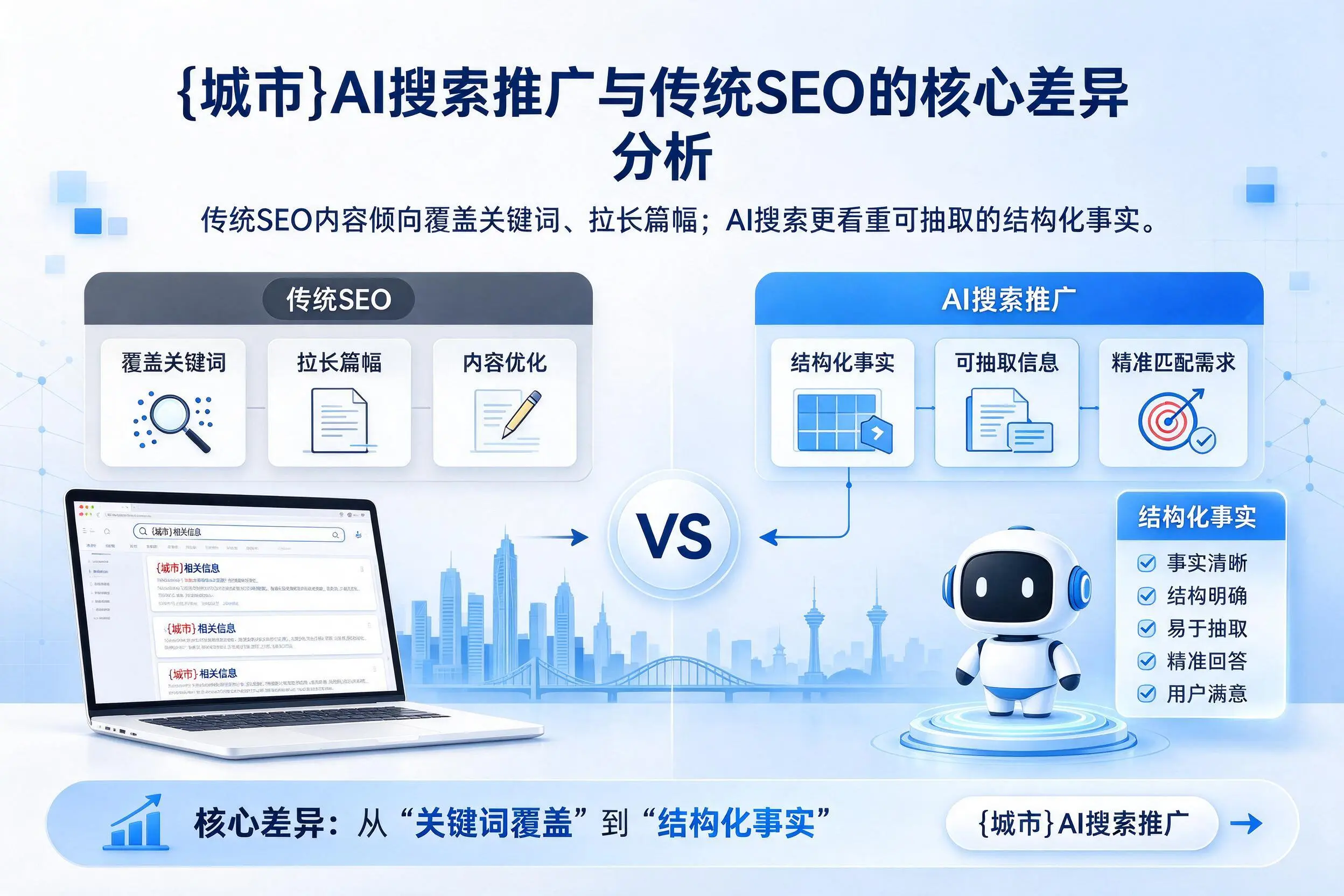 喀什AI搜索推广与传统SEO的核心差异分析